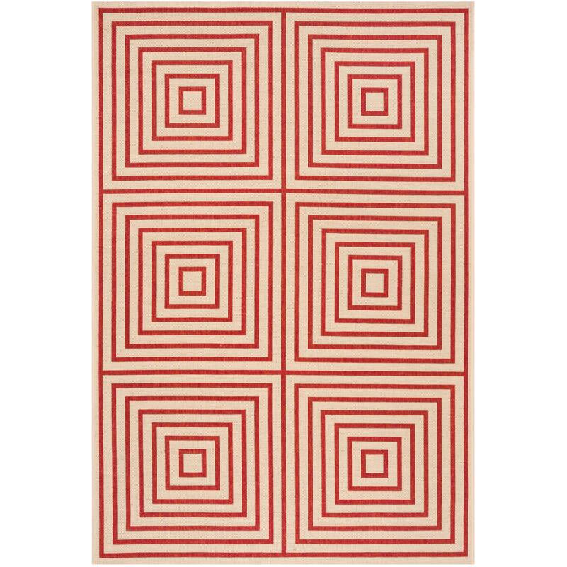 SAFAVIEH Linden Loris Indoor/ Outdoor Waterproof Patio Backyard Rug