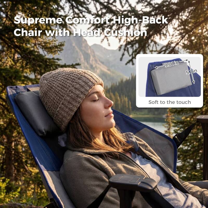 Hammock Camping Chair, Swinging Portable Folding Camp Chairs - N/A