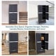 preview thumbnail 5 of 13, Sunnydaze 3-Shelf Plastic Lockable Storage Cabinet - 57.5"