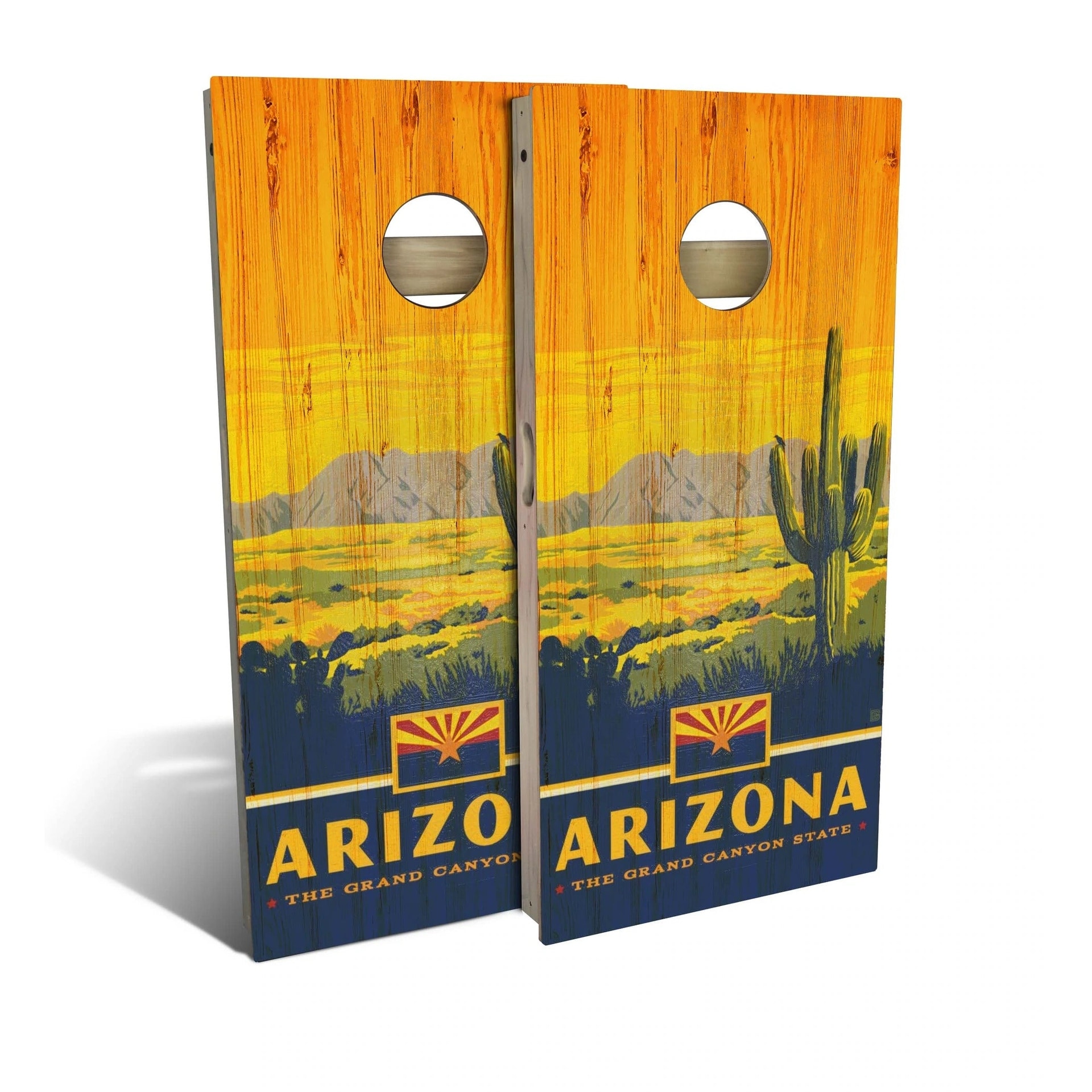 Arizona State Pride Outdoor Cornhole Board Set