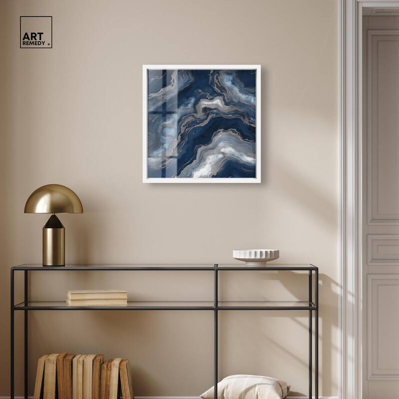 Deep Sea Geode I Shadowbox by Art Remedy