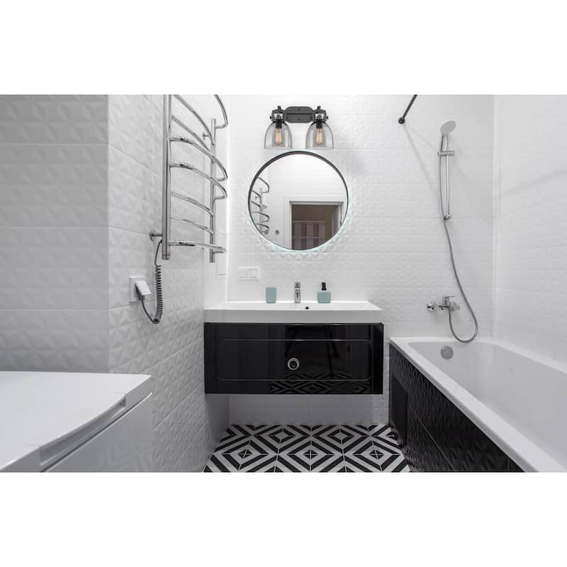 Innovations Lighting 410-2W-12-17 Newton Bell Vanity Newton Bell 2