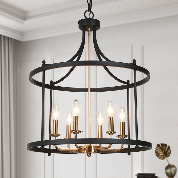 Black drum chandelier hotsell