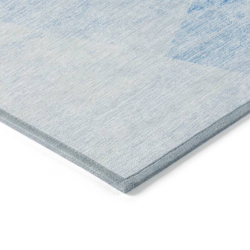 Machine Washable Indoor/ Outdoor Chantille Contemporary Geo Rug