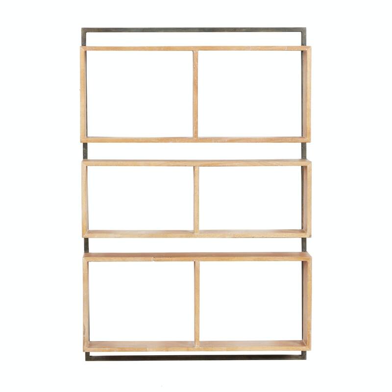 Wood Wall Shelf - Brown - Roche River Decor