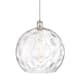 Option Polished Nickel / Clear Water Glass