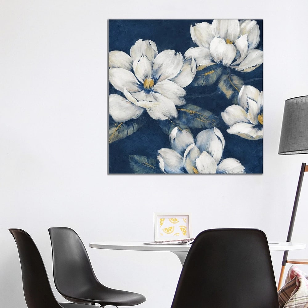 iCanvas "Magnolias Indigo" by Nan Canvas Print