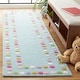 preview thumbnail 3 of 1, SAFAVIEH Handmade Kids Diva Dots Wool Rug