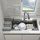 preview thumbnail 4 of 19, Stainless Steel Drop In Single Bowl Kitchen Sinks with Faucet
