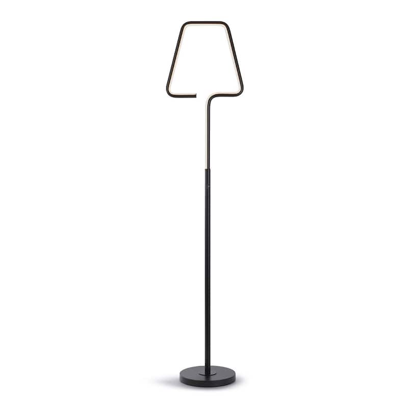 THE LAMP 62.75"H Dimmable LED Tube Floor Lamp
