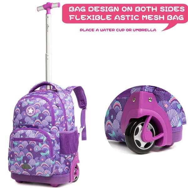 Rolling Backpack 16 inch Kids Wheeled School Backpack Set for Boys and Girls - Bed Bath & Beyond - 42714404 Rolling Backpack 16 inch Kids Wheeled School Backpack Set for Boys and Girls - Bed Bath & Beyond - 42714404