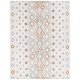 preview thumbnail 4 of 7, SAFAVIEH Hand-Knotted Casablanca Neelie Boho Tribal Wool Rug 8' x 10' - Ivory/Rust - Rectangle