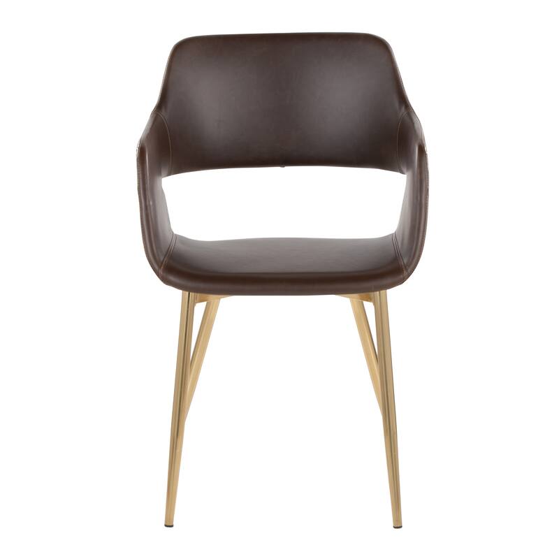 Porch & Den Vallen Dining Chair with Metal Legs (Set of 2)