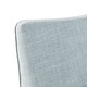 preview thumbnail 30 of 62, Martha Stewart London Upholstered Skirted Swivel Armchair with Lumbar Pillow