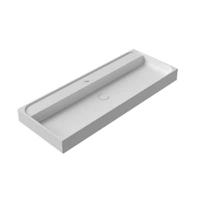 WS Bath Collections Unit Plus 120A.01 Unit Plus 47-3/8" Rectangular