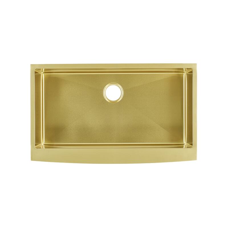 Rivage 33 x 21 Single Basin Farmhouse Kitchen Sink