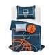preview thumbnail 13 of 40, Lush Decor Basketball Game Quilt Set