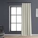 preview thumbnail 71 of 89, Exclusive Fabrics Faux Linen 100% Blackout Curtains Heat and Light Blocking - (1 Panel)