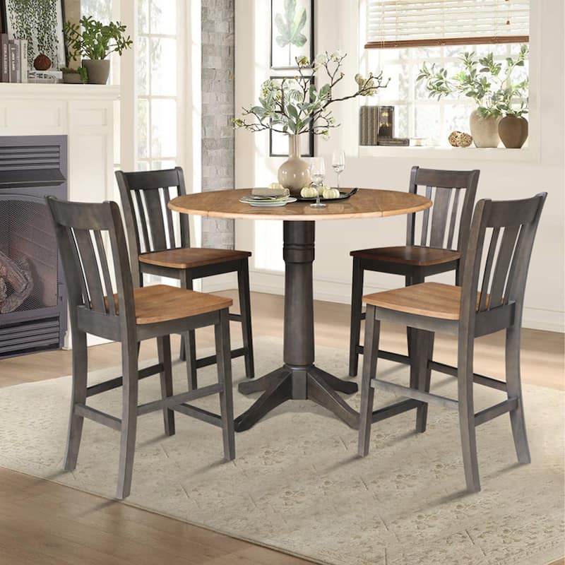 Counter Level Round Table Counter Height, Round Dining Sets - Overstock