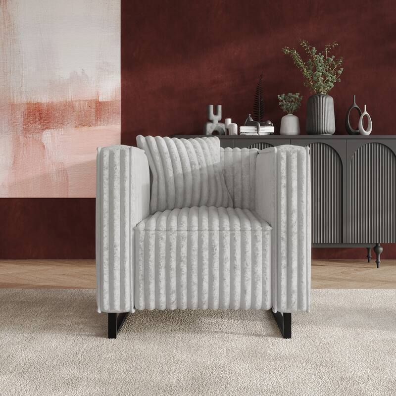 CraftPorch Mid Century Modern Upholstered Chair