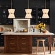preview thumbnail 4 of 29, Modern Farmhouse Boho Chandelier for Dining Room in Gold or Black