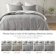 preview thumbnail 10 of 9, Chelsea Square Hanna Modern Boho Waffle Weave Textured Duvet Cover Set