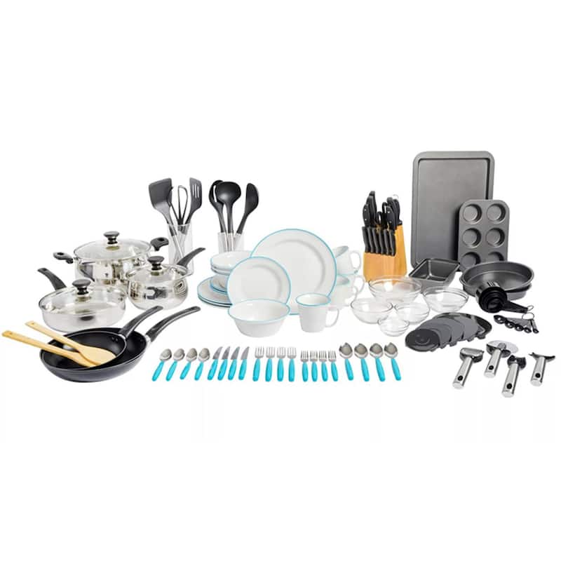 Gibson Home 95-Piece Complete Kitchen Starter Kit