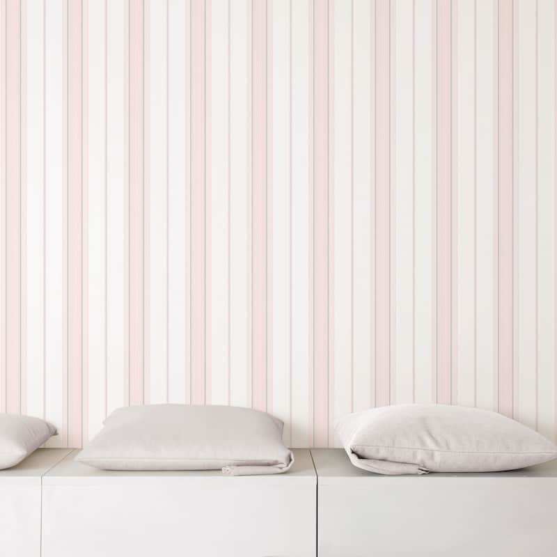 Galerie Wallcoverings Smart Stripes 2 Slim Stripe Vinyl on Non-Woven Matte Wallpaper Roll