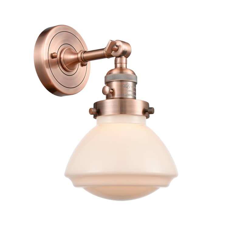 Innovations Lighting Olean 8" Tall Bathroom Sconce