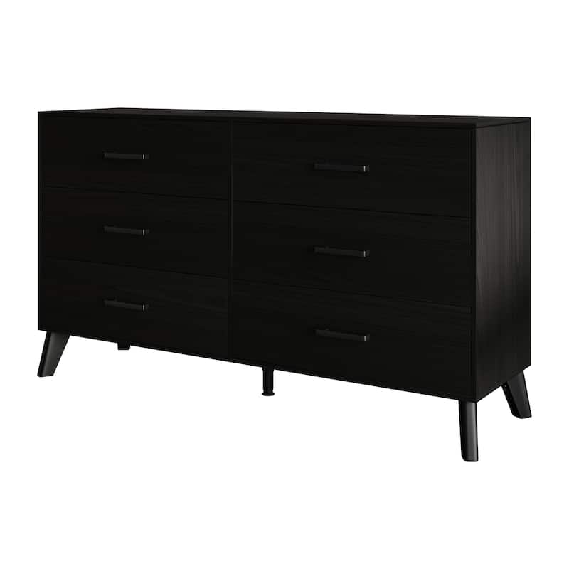 CraftPorch Classic Style 6-Drawers Wooden Dresser