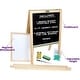 preview thumbnail 3 of 5, Crayola Kids Mini Dual Sided Wooden Art Easel w/ Chalkboard & Dry Erase Supplies - 10