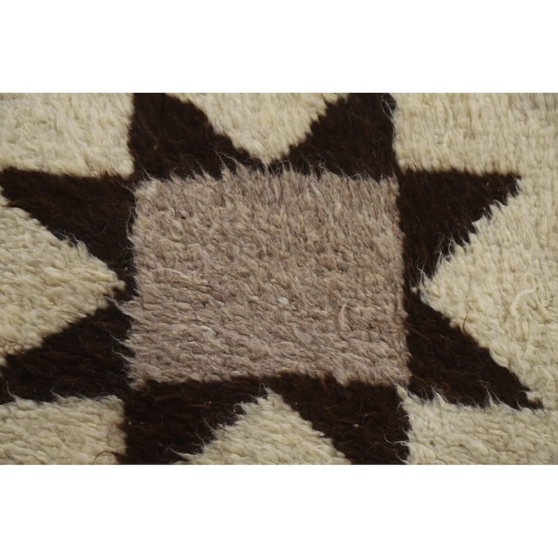 Anatolian Oriental Runner Rug Natural Dye Hand-knotted Wool Carpet - 3'0"x 10'5"