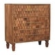 preview thumbnail 4 of 16, Artisan Furniture Solid Wood Arno Chest - Teak, Beige,3-Drawers