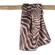 preview thumbnail 3 of 4, Glenna Jean Crib Quilt Baby Blanket Super Soft and Warm Zebra Animal Print , Black & White - N/A