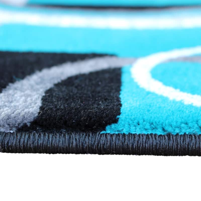 Modern Geometric Design Abstract Area Rug
