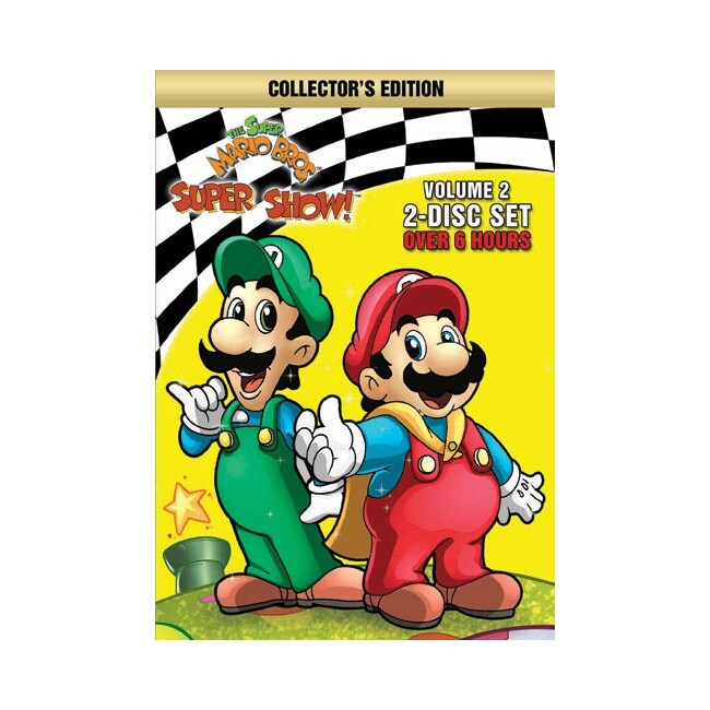 Shop Super Mario Brothers Super Mario Bros Super Show V02 Dvd Overstock 29684396
