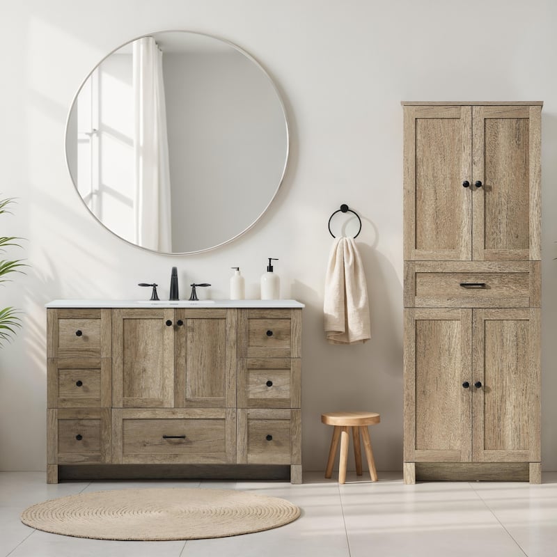 Fresco 24-28 Inch Bath Storage Cabinet