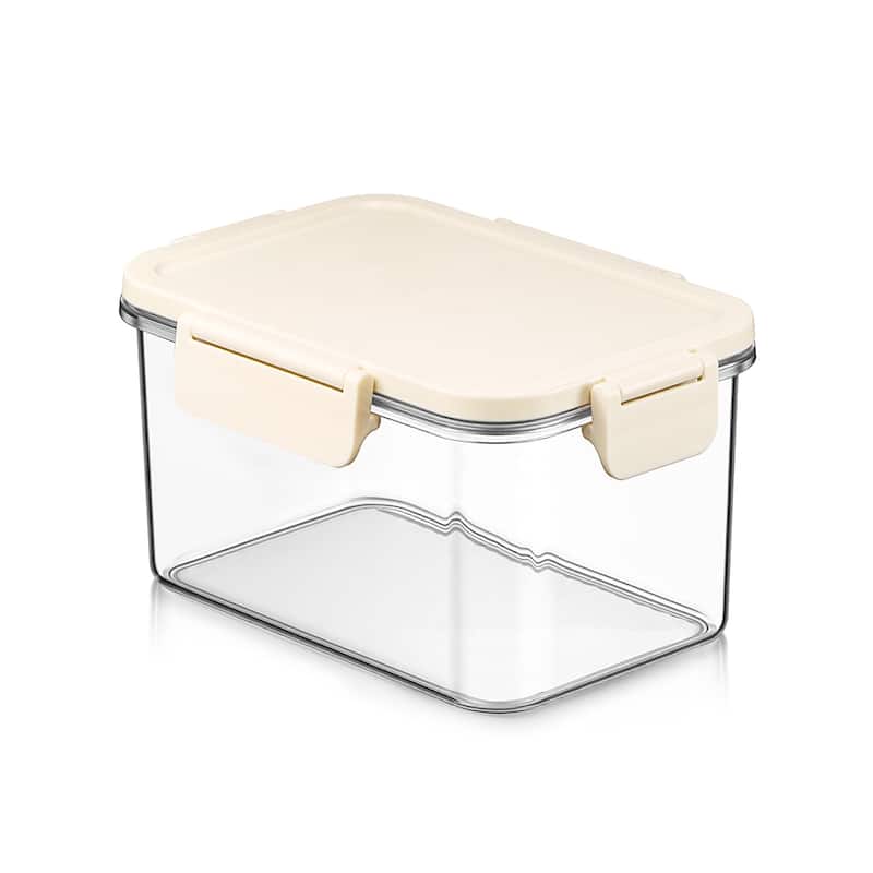 Sorbus Airtight Food Storage Container, Clear Stackable Canister for Pantry, Rice, Pasta, Cereal & Snacks - Standard Rectangle  - 1 Piece