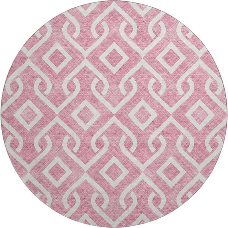 Premium Washable Super Soft Modern Medallions Mayfield Rug