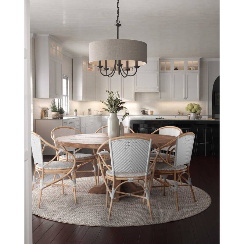 Progress Lighting 5 Light 22" Wide Drum Chandelier