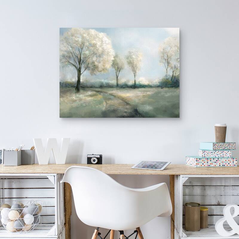 Tranquility Trees by Studio Arts Canvas Art Print