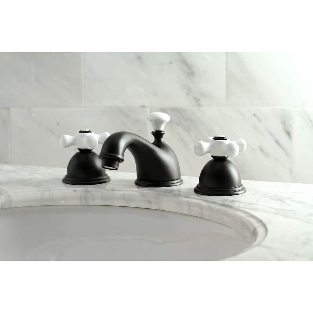 Restoration 8 in. Widespread Bathroom Faucet