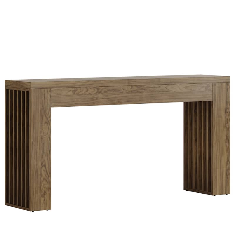 59'' Wood Console Sofa Table Behind The Couch for Entrance, Hallway