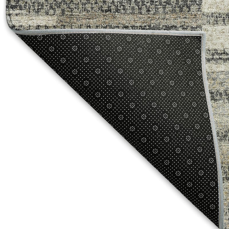 Premium Washable Super Soft Geo Stripe Mayfield Rug