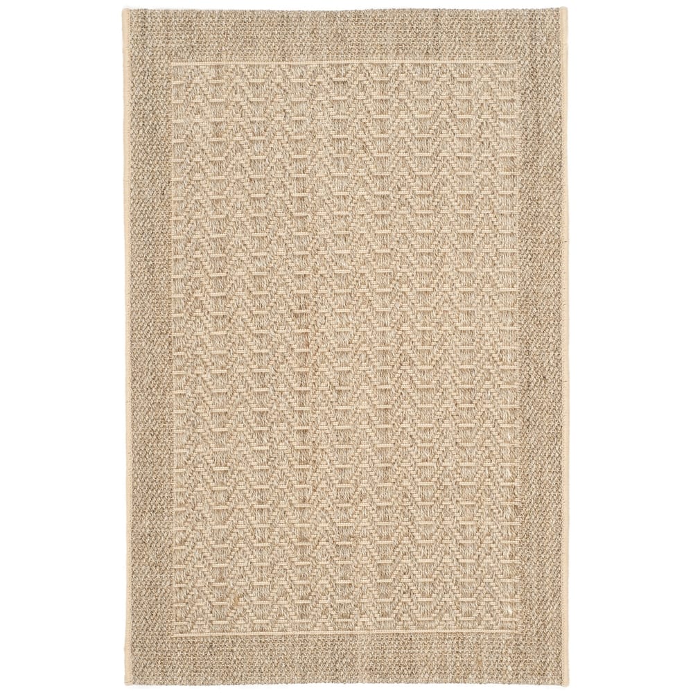 SAFAVIEH, Palm Beach Pearly Modern Sisal Rug