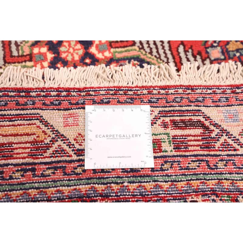 ECARPETGALLERY Hand-knotted Anadol Red Wool Rug - 2'7 x 9'2