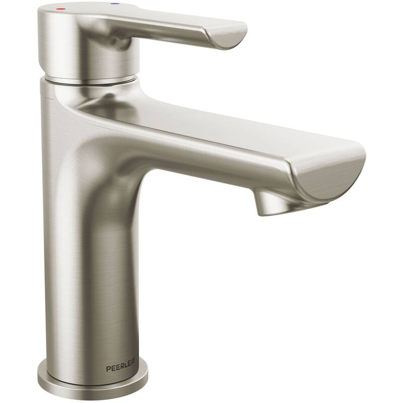 Peerless P1513LF Flute 1 GPM Single Hole Bathroom Faucet with Pop-Up