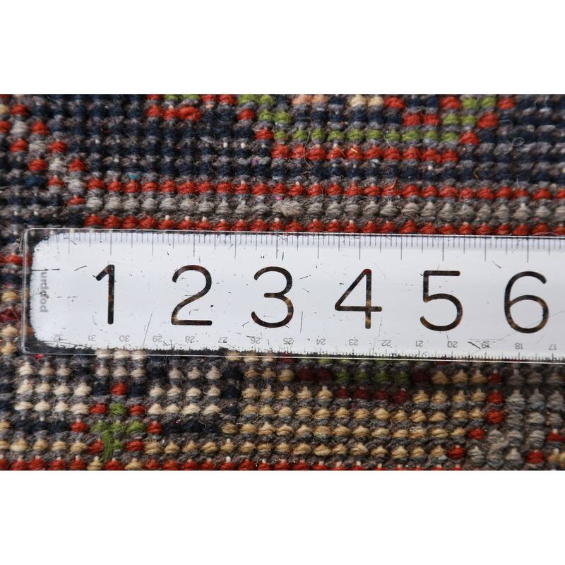 Hand Knotted Oriental 100% Wool Carpet Traditional Medallion Oranges & Rust Heriz (serapi) Area Rug - 12' 0'' X 8' 10''