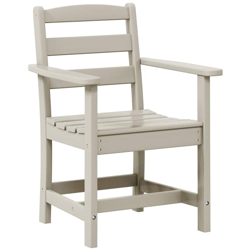 Polytrends Shoreside Patio Dining Arm Chair