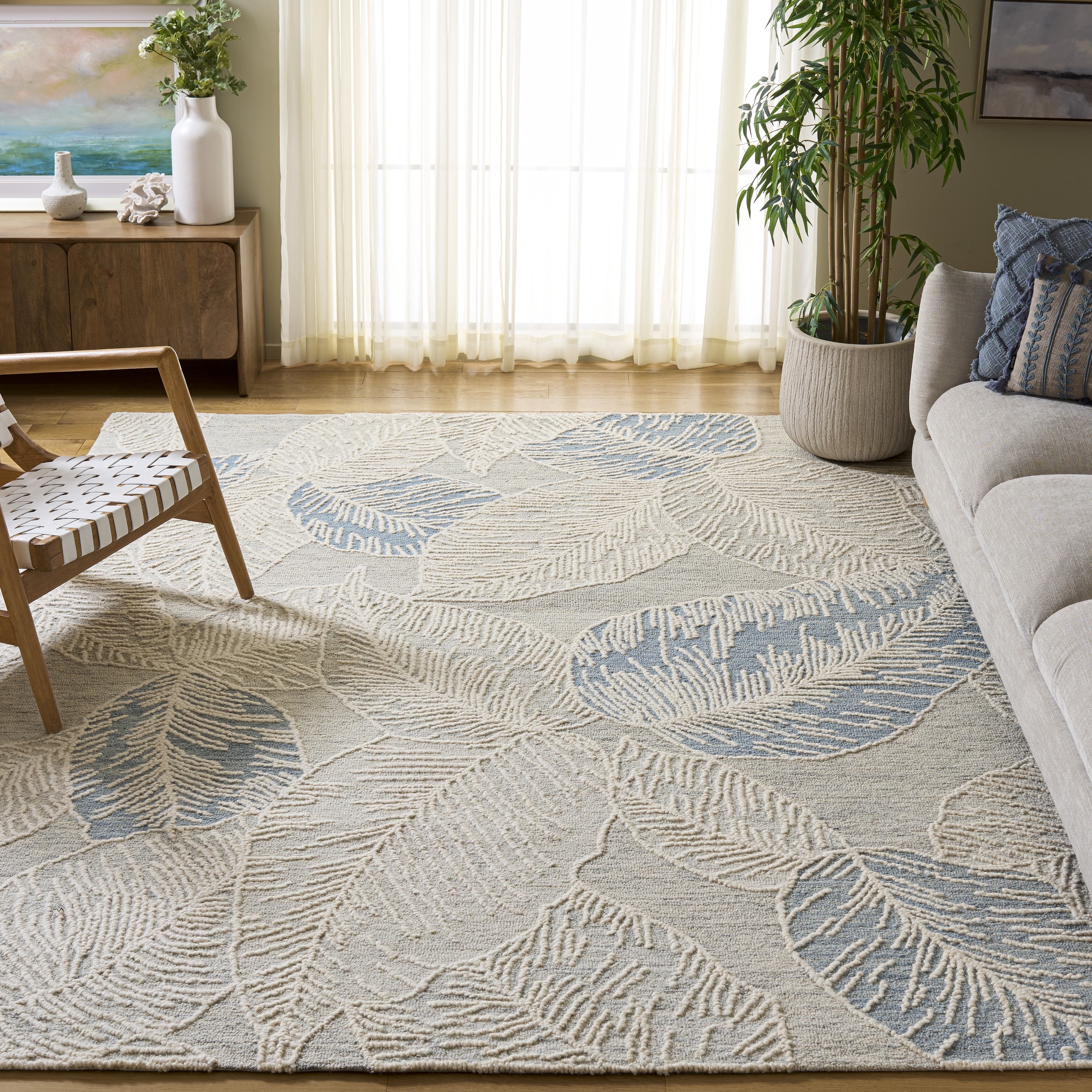 SAFAVIEH Handmade Jardin Mridula Wool Rug
